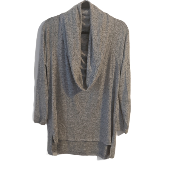 Soho Sweaters - SoHo | Heather Gray | Cowl Neck Sweater | Size M